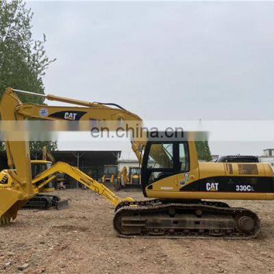 Nice condition crawler digger cat manual system excavator with low working hours cat 330c 330cl 330d 330d2 330dl in stock