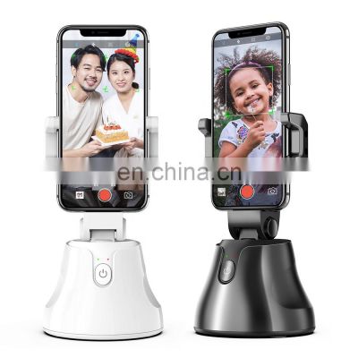 360 Object Tracking Holder Smart Selfie Stick Vlog Shooting Smartphone Mount Holder Phone AI Intelligent 360 Auto Face Tracking