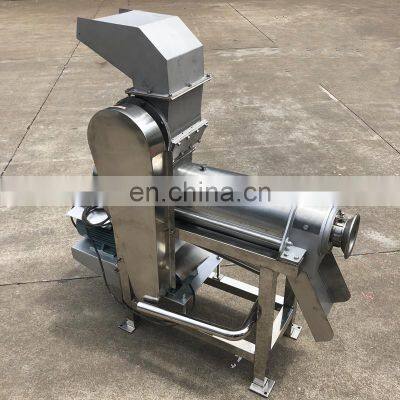 Stainless Steel Tomato Paste Processing Machine Mango Pulper Fruit Pulp Machine