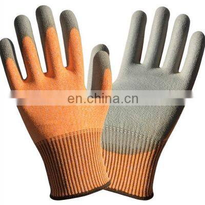 High Dexterity Yellow Heat Resistant Aramid Fiber Wholesale Arm Sleeves Cut Proof photo-5