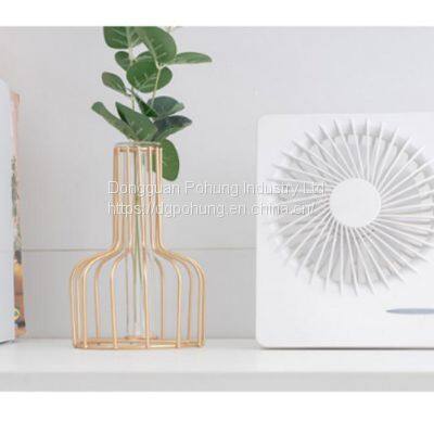 Creative Electric Fan Desktop Mini Fan USB Charging Long Life Air Cooler Fan Gifts
