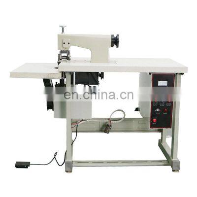 Ultrasonic woven bag intima sealing machine  Industrial Ultrasonic LACE Sewing compressor machine