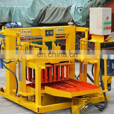 Semi-auto Small Hand Brick Hollow Block Maker Machine photo-4