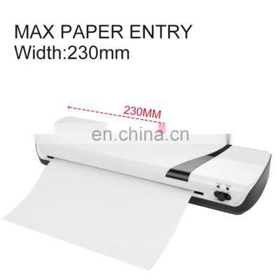 Top Quality Card/Paper/Label Mini Small Desktop Laminadoras Plastic Automatic A4 Size Laminator Machine photo-4
