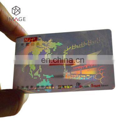 Голографическая прозрачная наклейка для пропуска в листовой форме photo-2