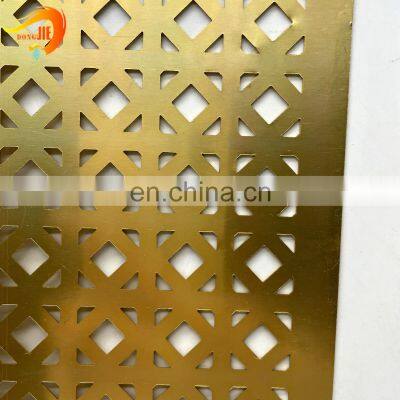 Chinese Factory Price Direct Sale Decorative Mesh Custom Perforated Metal Mesh Sheets