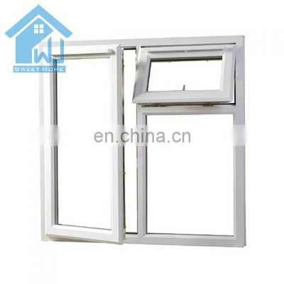 Weijia Factory Double Glazed Glass Aluminum Windows and Doors New Villa Home Aluminum Windows Awning