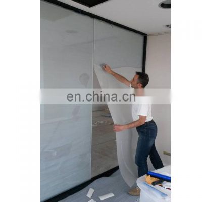 transparent rear projection film smart film power supply