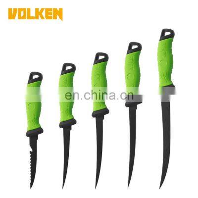 High Quality Outdoor Sports Equipment Knives For Fishing Willet Knife Fishing TPR&ABS Handle Black