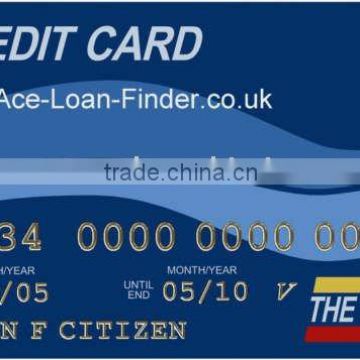 OEM promotional credit card