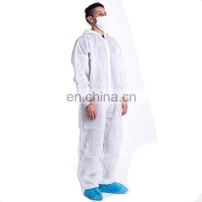 In Stock OVEROL DESECHABLE Full Protection Disposable Microporous Coverall