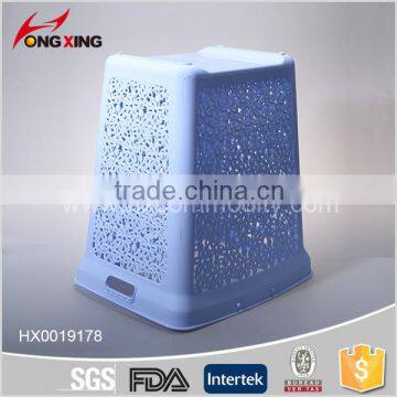 Creative Design Rectangular Washing Basket With Lid photo-5