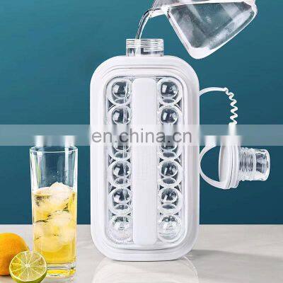 Branded Custom Creative United States Portable Wholesale Circle Reusable Ball Round Ice Cube Tray photo-2