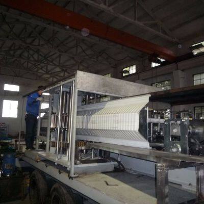 Curving Roof Sheet Large Span Roll Forming Machine With Bending Machine