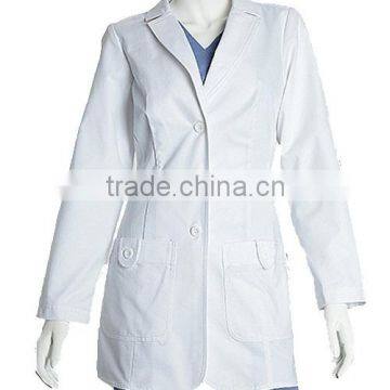 Hot selling doctor coats with front pockets