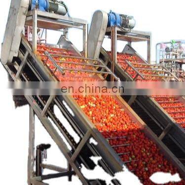 Factory tomato pulper evaporator sterilizer making machine canned Ketchup processing plant tomato sauce paste production line