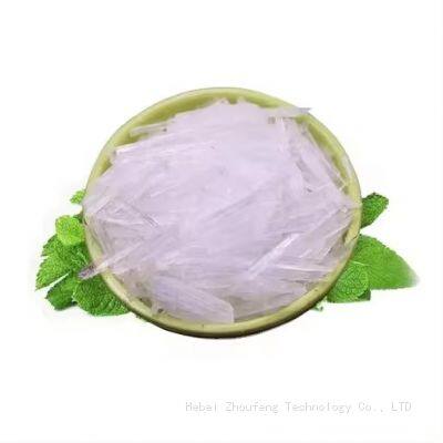 CAS 2216-51-5 (-)- menthol 5-methyl-2-isopropyl cyclohexanol L-mentol/L-menthol Mainly used for toothpaste candy beverage flavor