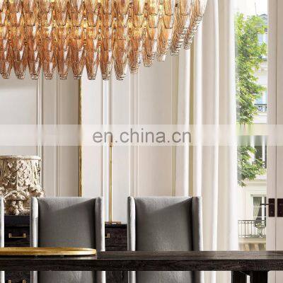 Exquisite Modern Luxury Diamond-Cylindrical Crystal Pendant Chandelier for Living Dining Room Kitchen Island Foyer Bedroom