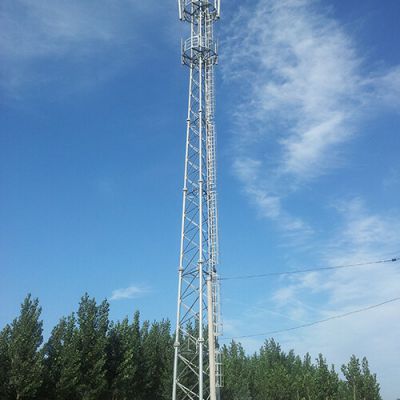 3 Legged Steel Tube Telecommunication Tower