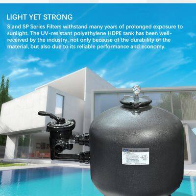 China Manufacturer Pool Filters Wholesale Plastic Pool Sand Filter PE Plastic Sand Filter photo-5