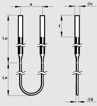 U Shape Molybdenum Disilicide Rod photo-3