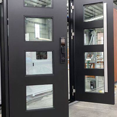 Aluminum Thermal Break Entry Door | High-End Armor Door | Secure & Energy Efficient | Customizable photo-2