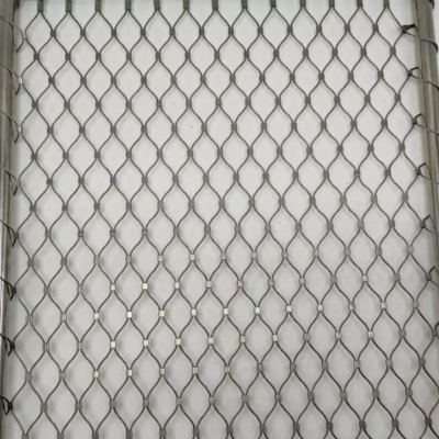 Hot Sale Flexible Stainless Steel Rope Mesh Wire Rope Mesh