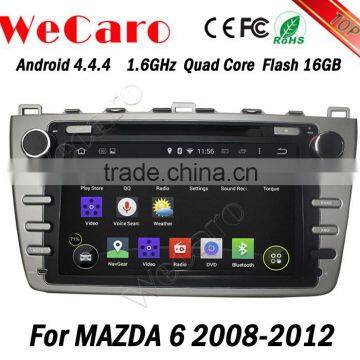Wecaro WC-MZ8001 Android 4.4.4 Car Gps Navigation for Mazda 6 Car Dvd Android 2008 - 2012 3G Wifi Playstore photo-4