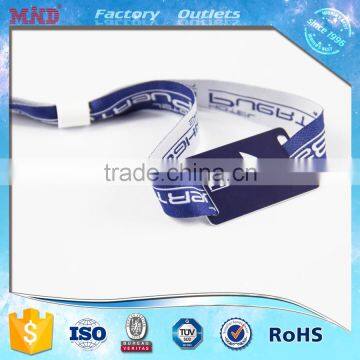 MDW414 Custom 13.56Mhz HF MF 1K woven rfid Wristband for events