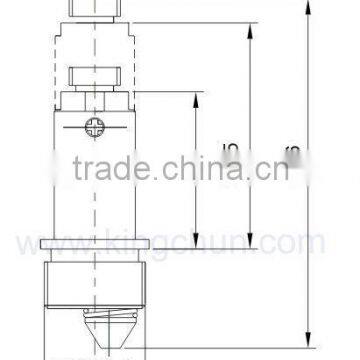 Free Samples KingChun Brass Waste Click Clack Mechanism for Bathroom Basin Drain (A1025) photo-2