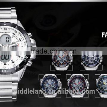MIDDLELAND Hot Selling Best Price Low MOQ Wristwatches Stainless Steel Band Watch Branding Current Mens Watches photo-4