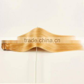160g 180g 220g 260g Full Head Human Remy Hair Blond Clip in Hair Weaves Supplier's Choice photo-3