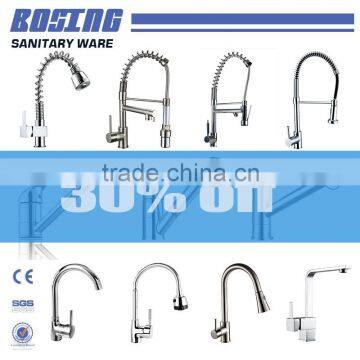 Large stock sales pull out brass kitchen faucet more styles please contact us