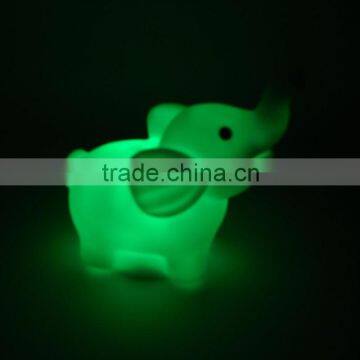 Newest Design Rotocast Soft Elephant Cute Led Light Soft Toy