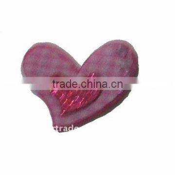 heart clothing fabric stick