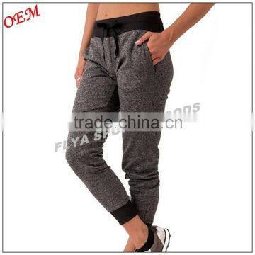 wholesale bodybuilding long gym women sport pants wholesale custom slim fit fitness sweat pants                        
                                                Quality Choice
