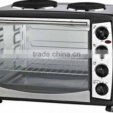 CE CB Approval 35L toaster oven with two hot plate