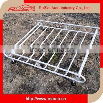 Powder Coated Aluminum Cargo Basket Universal Roof Rack photo-4