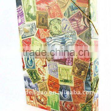 Novel Color Money Art Paper Desktop File Box for Office Stationery Cardboard A4 or FC Size