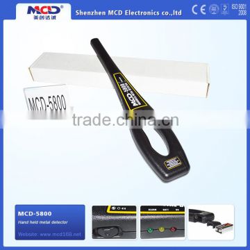 Advanced professional SuperWand Hand Held Metal Detector MCD-5800