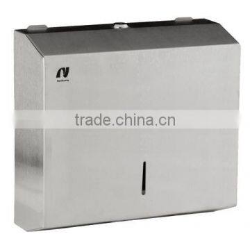 stainless steel satin tissue dispenser D-218