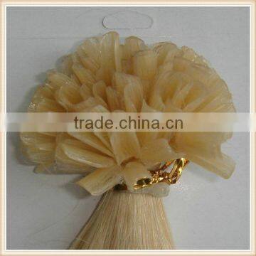 Top Quality Multiple Color Remy European Hair Prebonded Hair Extensions