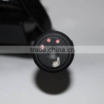 OEM round three levels seat heater switch