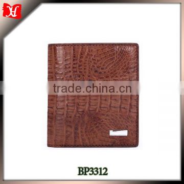 Must-have brand genuine crocodile skin wallet