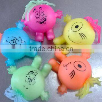 promotional custom soft anti stress squeeze animal ball
