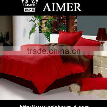 bright red comforter sets/colorful comforter sets bed sheet