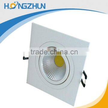 Square dimmable Cob led downlight