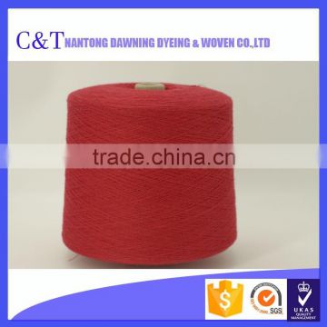 Top-level raylon 100% spun polyester color yarn