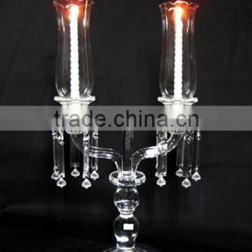 crystal candlesticks