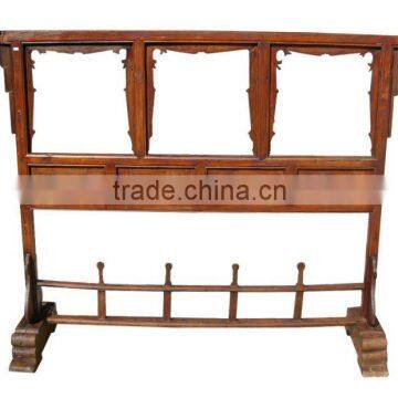 chinese antique beautiful wood rack